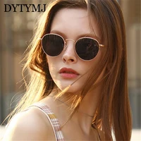 dytymj 2020 round retro sunglasses women brand designer glasses women mirror sun glasses womenmen vintage oculos de sol gafas