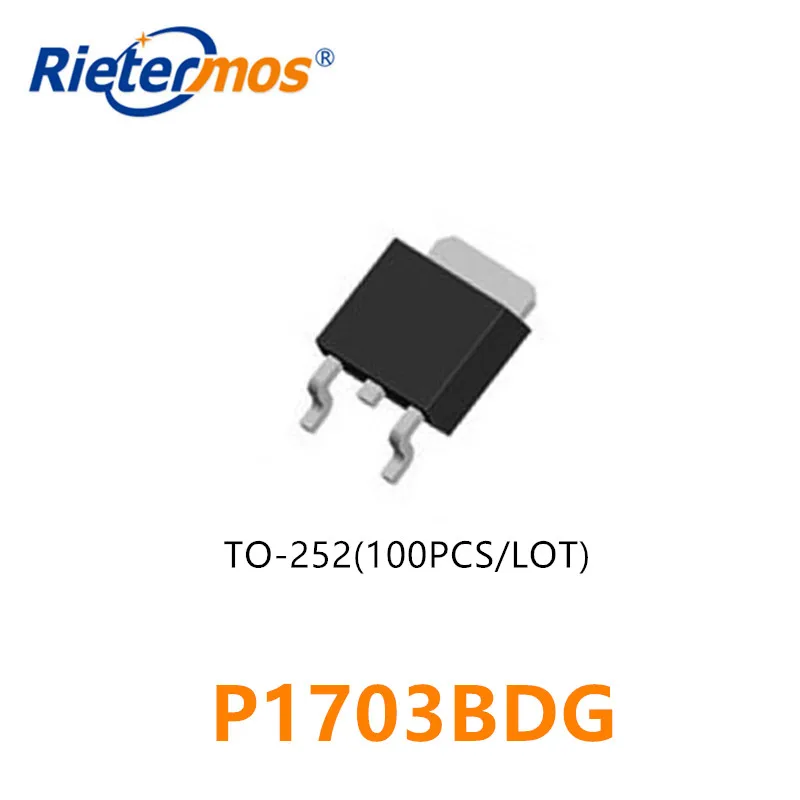 100 шт N-CHANNEL 25V P1703BDG P1703B 1703B 1703 TO252 высокое качество | Электроника