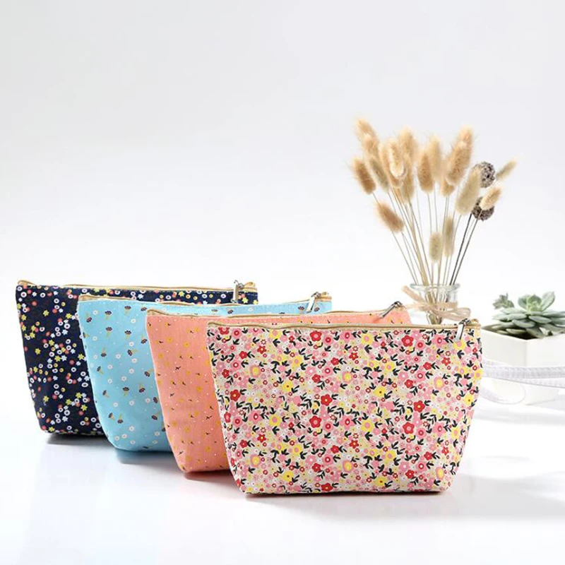 

1PCS Pencil Case Office Stationery And School Supplies High Capacity Canvas Material Pencil Bag