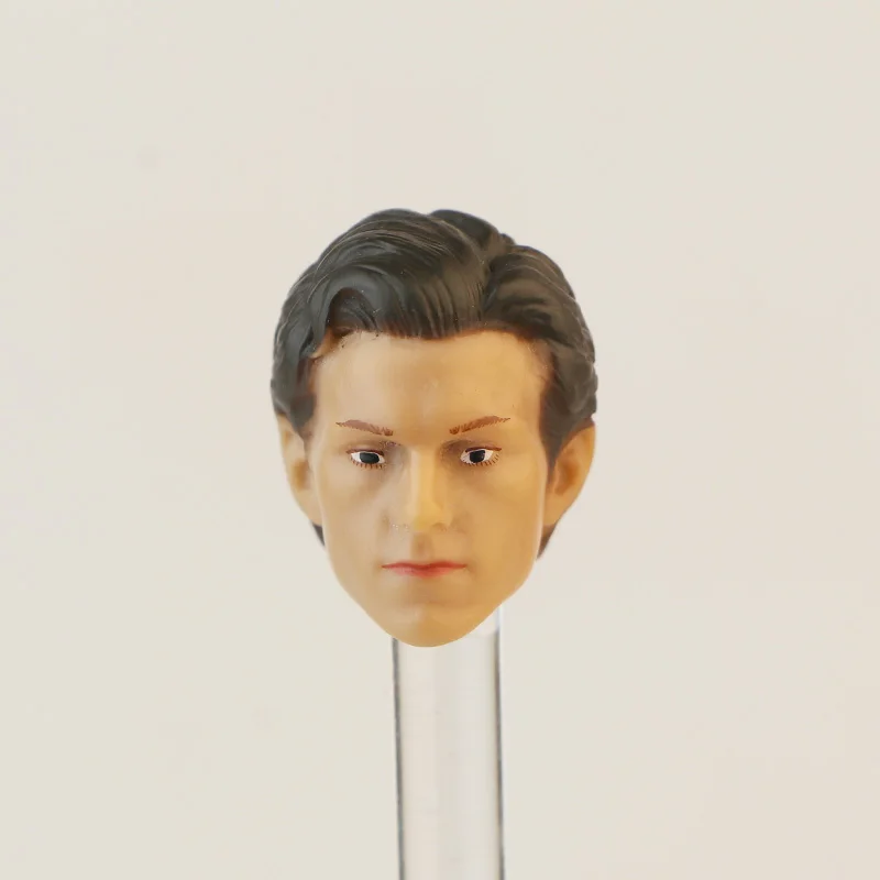 Pete Parker Человек-паук и Tony Stark Железный человек 1/12 SHF голова Мстители статуи супер герой аксессуары игрушки модель - Цвет: Pete