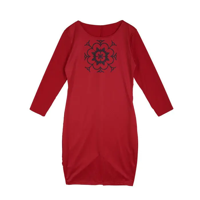 Одинаковые платья для мамы и дочки мини-платье с принтом женщин девочек