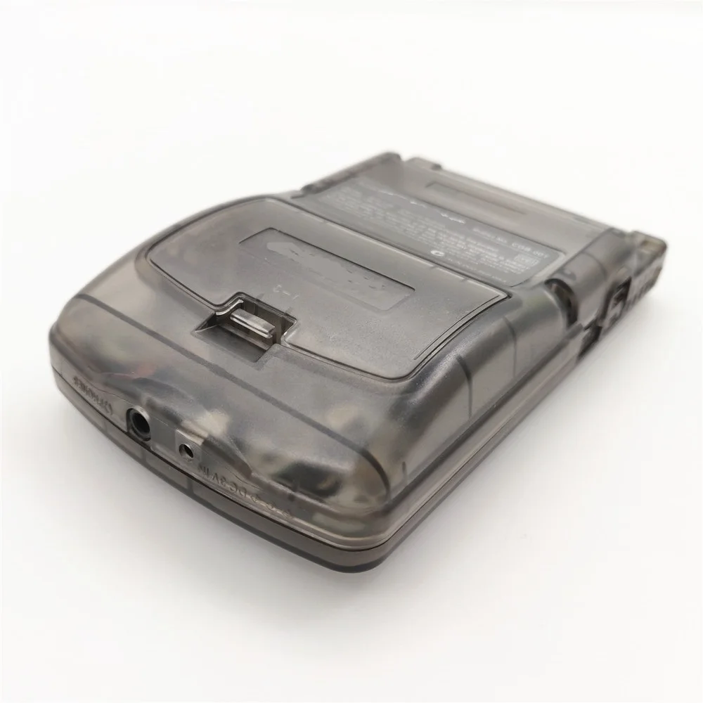 Прозрачная Черная восстановленная консоль для Консоль Game Boy GBC с подсветкой LCD мод
