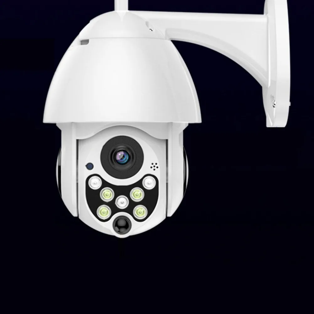 360 градусов беспроводная наружная Водонепроницаемая круглая камера сеть безопасности Wifi камера видеонаблюдения HD