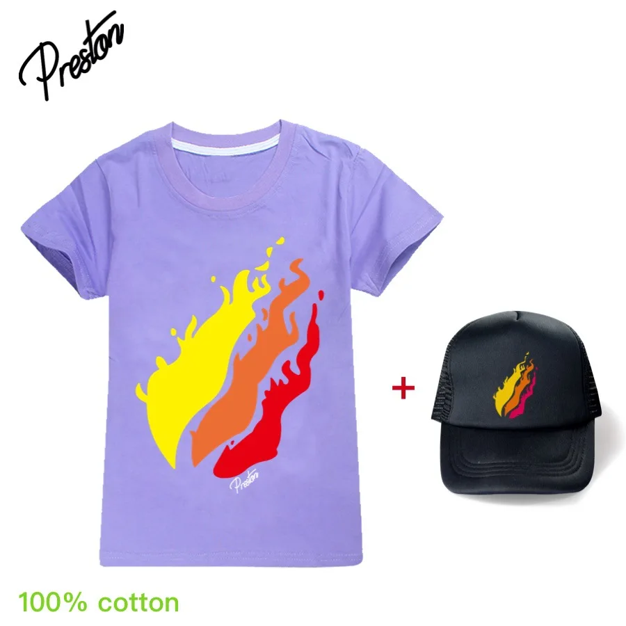 Новая модная летняя футболка для детей Для мальчиков и девочек цветные топы