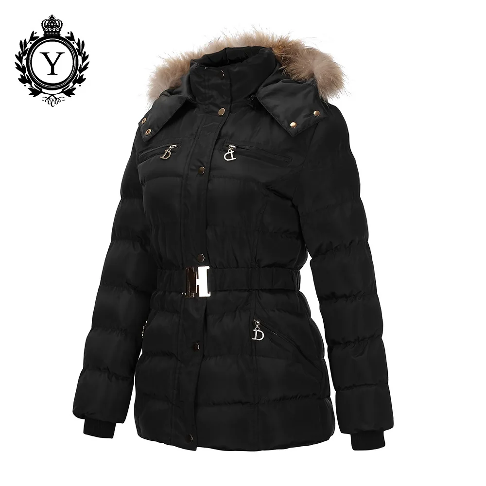 2019 Фонд настоящие волосы привести талии пальто свободного кроя однотонная Цвет