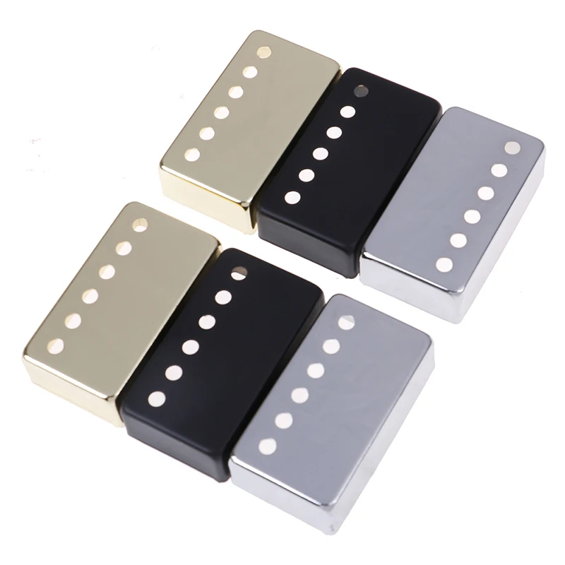 1PCS Metal Humbucker Pickup Cover 50/52mm For Electric Guitar