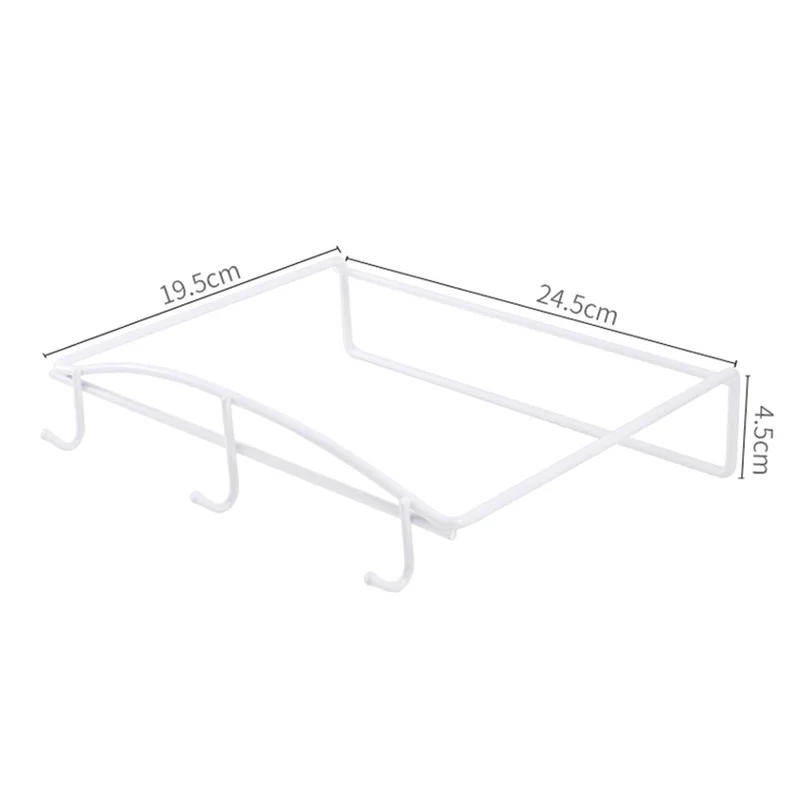 Подвесная Полка вешалка для посуды крышек кухонный стеллаж хранения органайзер