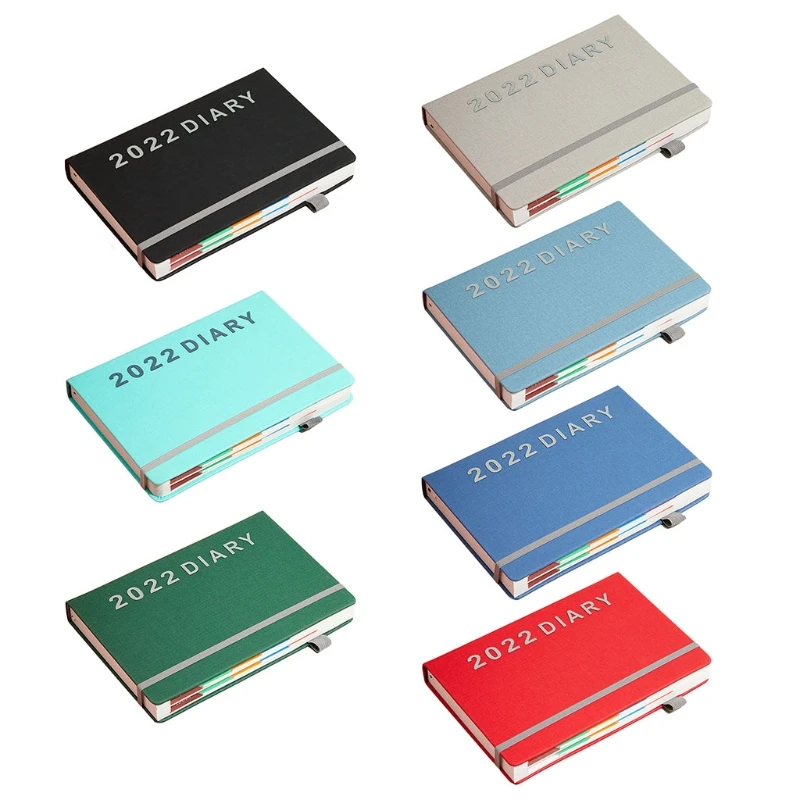 

А5 академический планировщик 2022, портативный календарь для учителей, деловой персонал, ежедневник для самостоятельной подготовки к расписа...