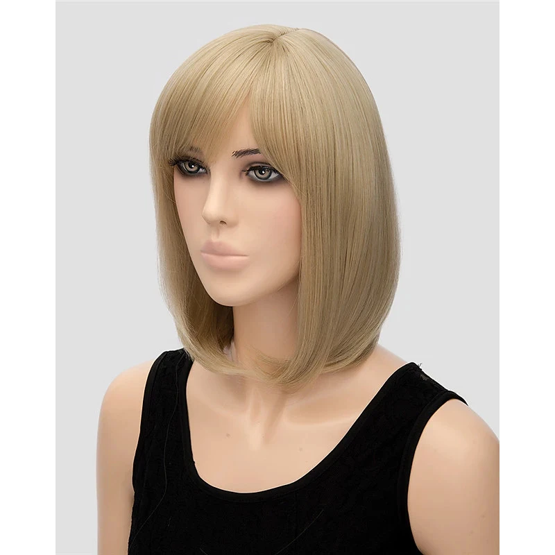 HAIRJOY синтетические волосы для женщин короткий пепельный блонд прямой парик