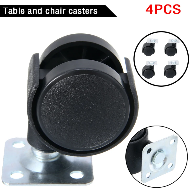 Castors Swivel Plate Caster Used In Furniture Industrial Daily Transportation Replacement Hardware