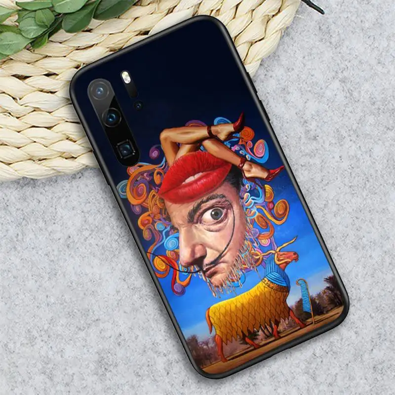 

Salvador Dali Art retro painting Phone Case For Huawei Honor view 7a5.45inch 7c5.7inch 8x 8a 8c 9 9x 10 20 10i 20i lite pro