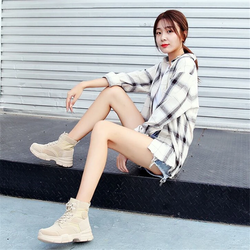 Модные женские ботильоны коллекция 2020 года осенние ботинки Кожаные Ботинки martin