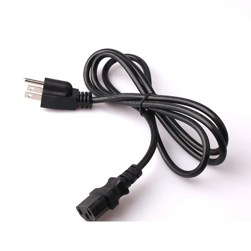 1 5 м Универсальный Кабель-адаптер для ЕС США Великобритании 3 зубца 2 штифта шнур