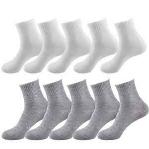 Imported 10pair Women Socks Breathable Ankle Socks Solid Color Short Comfortable High Quality Cotton Low Cut 
