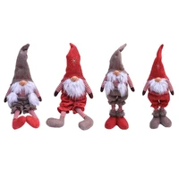 handmade christmas ornaments gnome swedish tomte santa doll home window desk decoration thanks giving day gifts