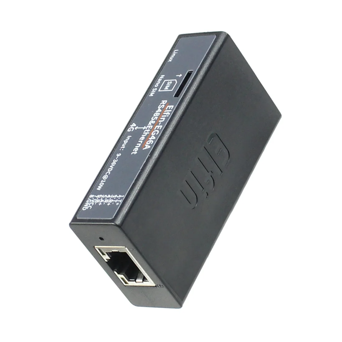 Elfin-EG46A широкий последовательный порт напряжения RS485 RJ45 Ethernet до 4G LTE-FDD LTE-TDD 3G WCDMA DTU