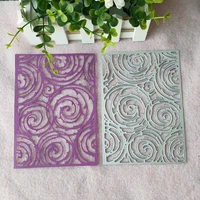 new ring bottom plate floral pattern background pattern metal cutting die paper handicraft scrapbook card diy decoration