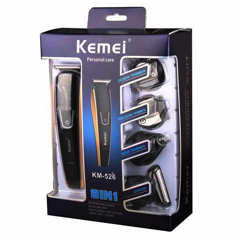 

8in1 grooming kit hair trimmer beard hair clipper mustache trimer body shaver facial electric hair cutting machine hair cut head