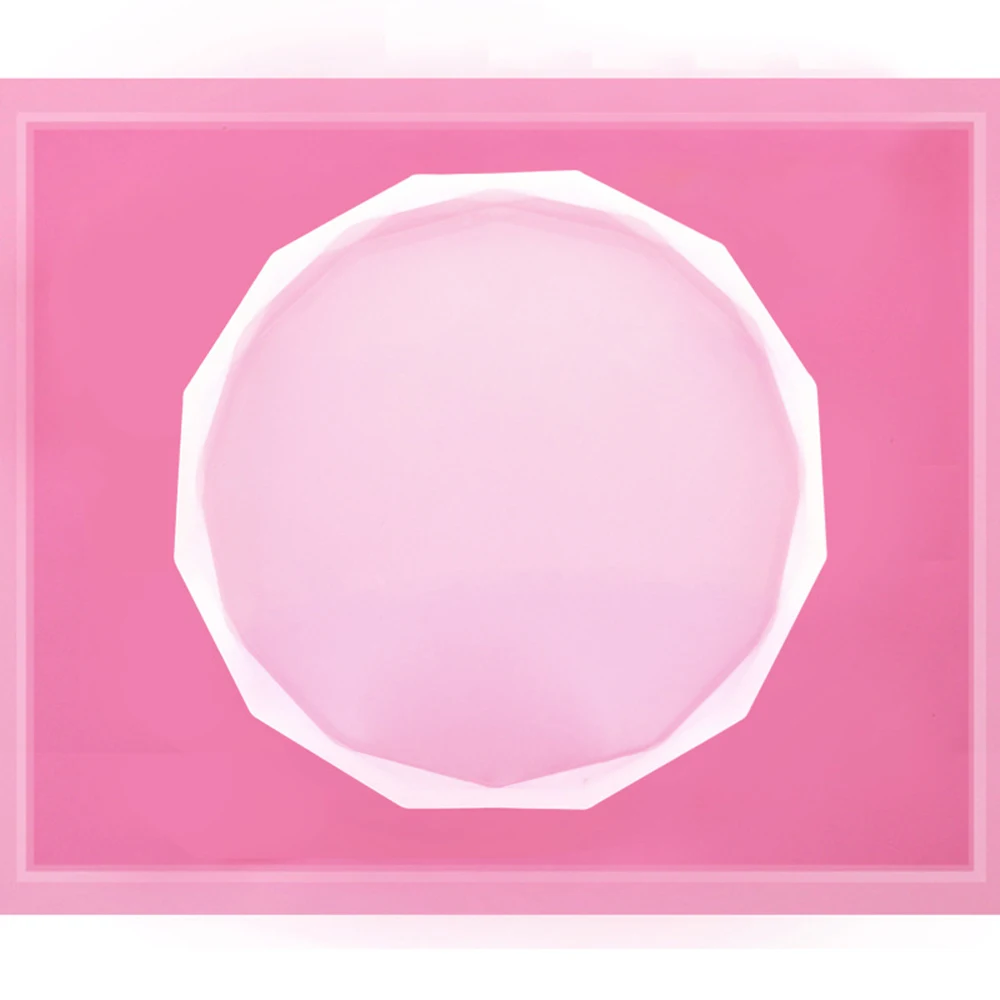 Новый круглый поднос силиконовая форма подсвечник ремесла ароматический