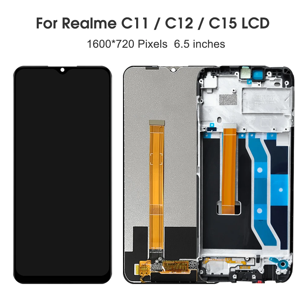 

LCD For Oppo Realme C11 C15 RMX2185 RMX2180 Lcd Display 10 Touch Screen Assembly Replacement for Oppo Realme C12 LCD Display