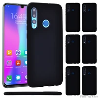 case for huawei p smartp smart plushonor 10 litehonor 20 lite black matte soft tpu cover shockproof mobile phone case