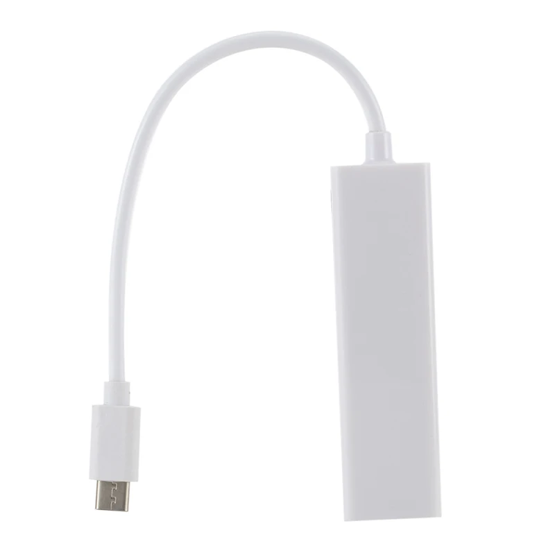 USB3.1 Стандартный 1 Тип C USB несколько 3 Порты и разъёмы концентратор для RJ45 сети Ethernet