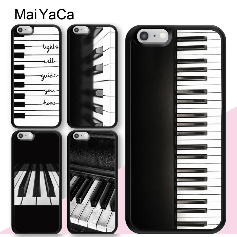 Чехол с музыкальной клавиатурой MaiYaCa для iphone 12 mini 11 Pro MAX X XR XS SE 2020 6S 7 8 Plus 5S|Бамперы| |