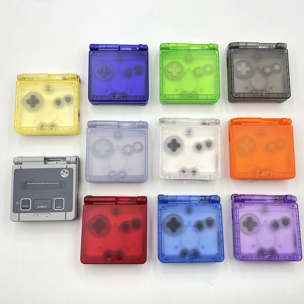 Сменный Прозрачный чехол для Nintendo GBA SP прозрачный игровой консоли Gameboy Advance |