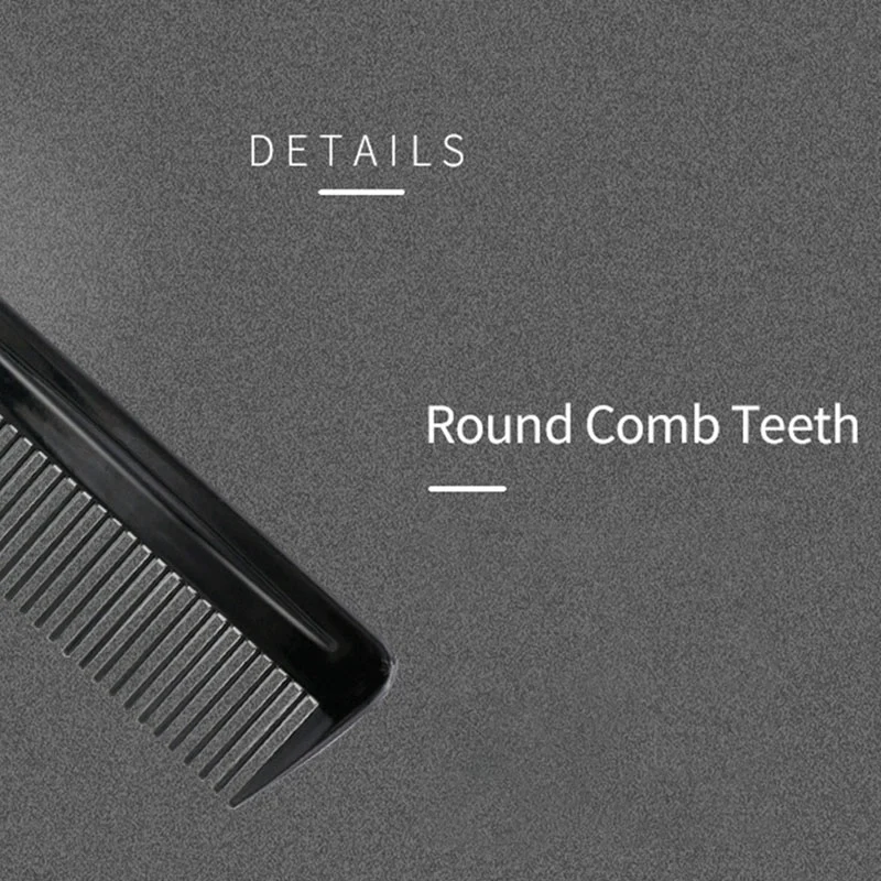 

Hair Comb Stainless Steel Plating Retro Style Foldable Anti-Static Portable Comfortable Teeth Slicked-Back Hair Comb