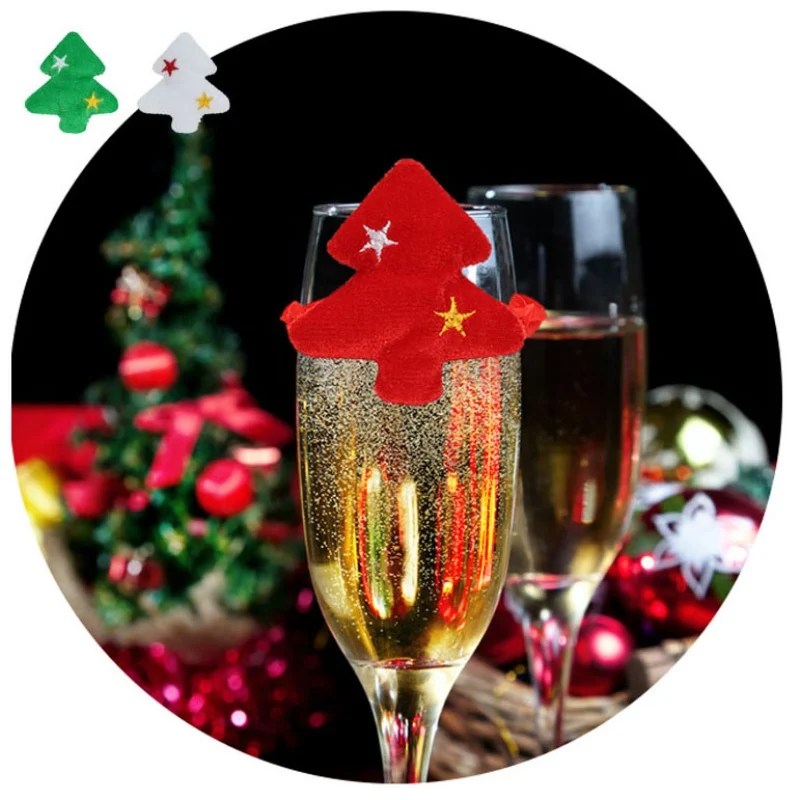 Рождественские стеклянные украшения дизайн рождественской елки праздничный