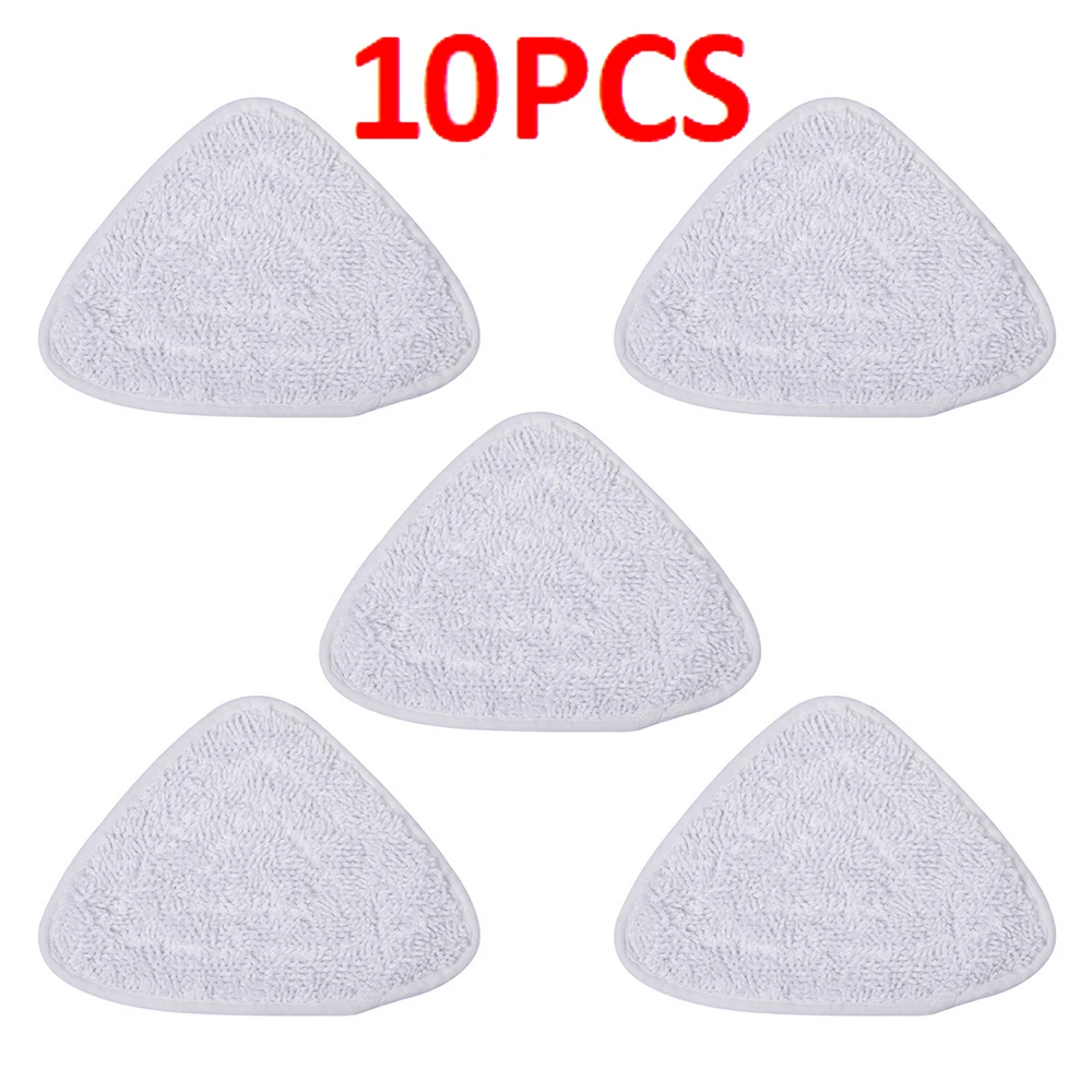 

10pcs Mop Pads Replacement Microfiber Washable Reusable Mop Refill for Vileda Hot Spray Steam Mop Cleaning Floor Tool