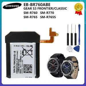 Оригинальный аккумулятор EB-BR760ABE для Samsung Gear S3 Frontier  Classic EB-BR760A SM-R760 SM-R770 SM-R765 380 мАч