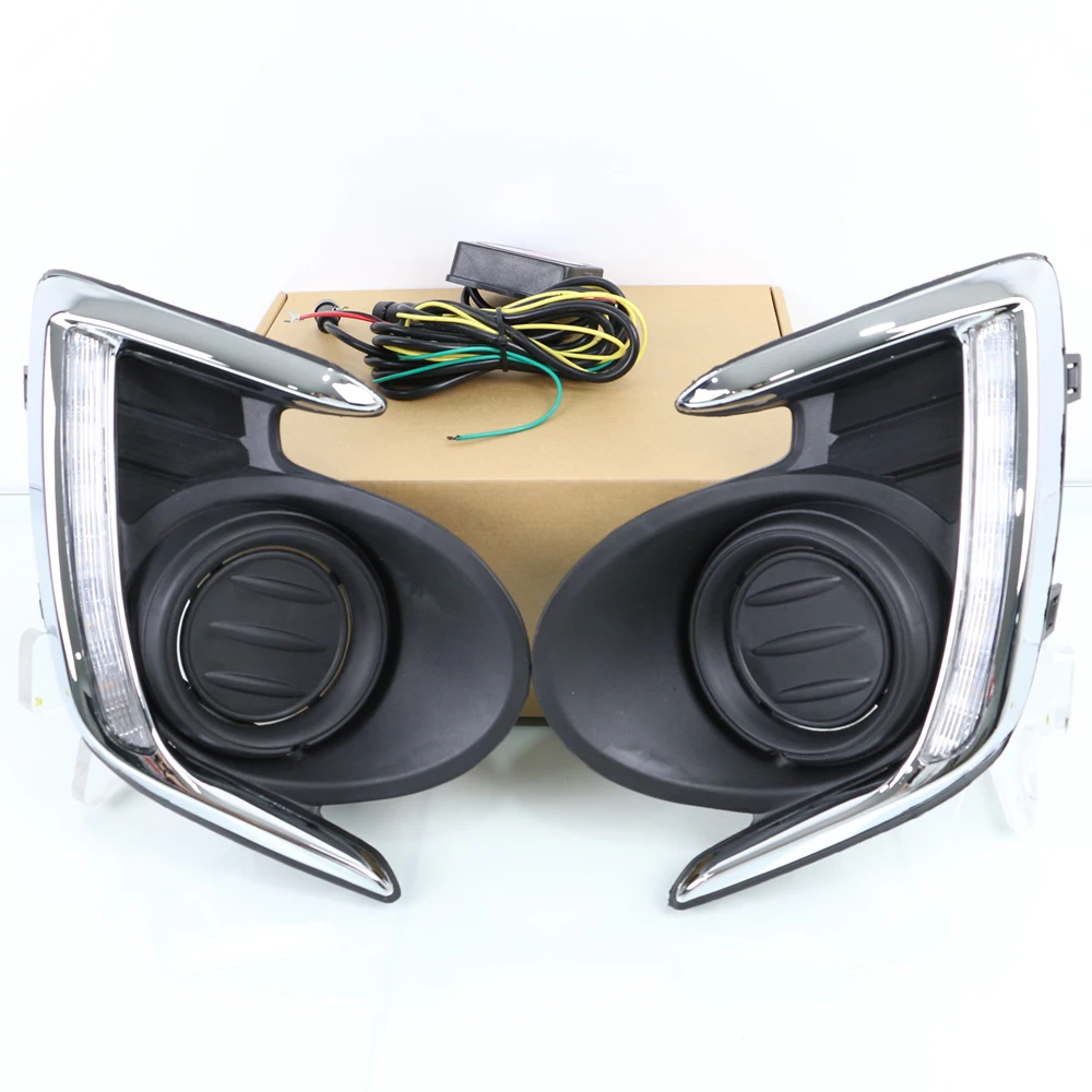 DRL для Mitsubishi Attrage / Mirage G4 2012 2013 2014 2015 2016 2017 светодиодные дневные ходовые огни