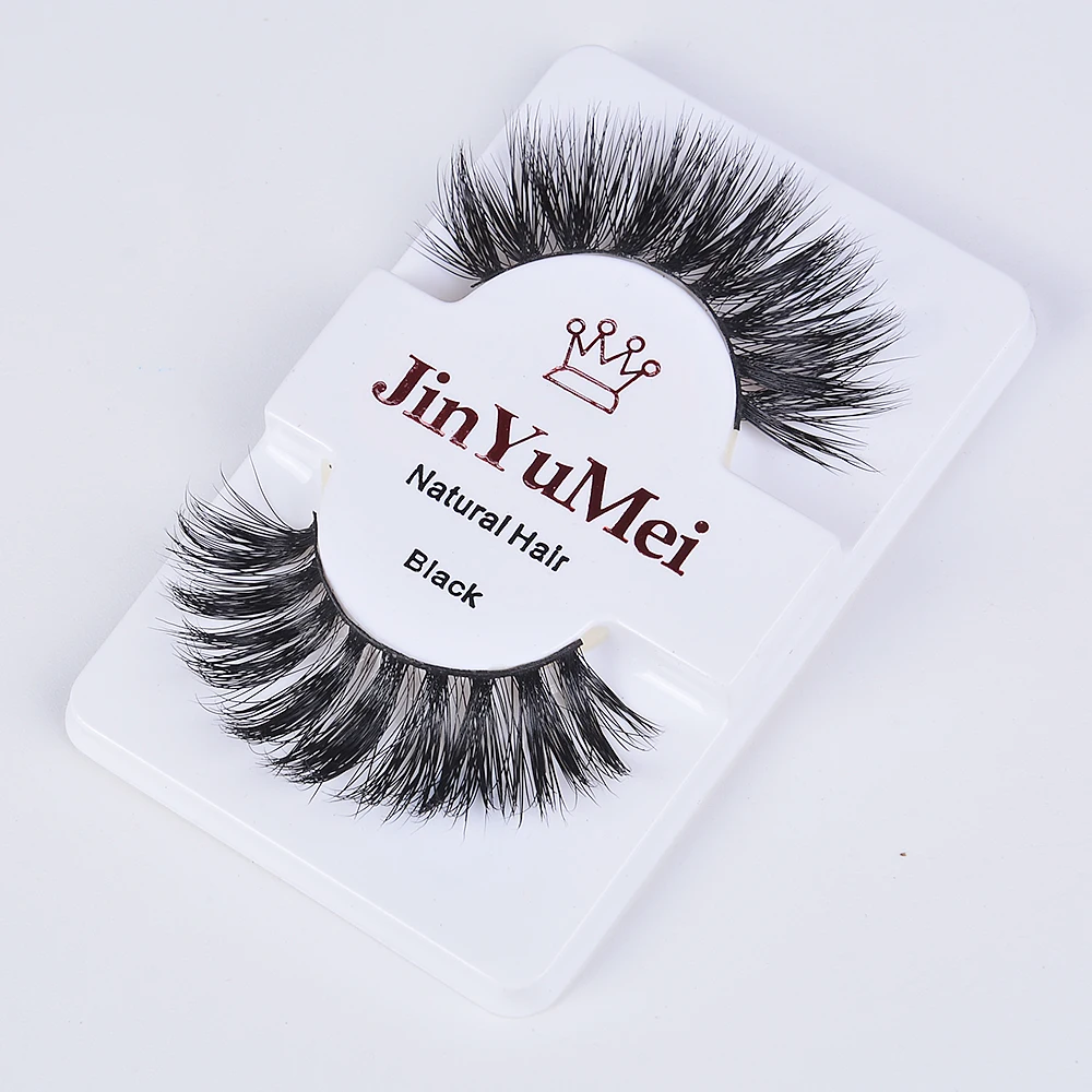 5 пар натуральный Набор накладных ресниц накладные ресницы 3D норковые волосы