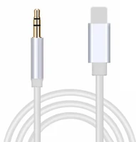 aux audio cable is suitable for apple mobile phone flat car connecting line lightning to 3 5mm adapter