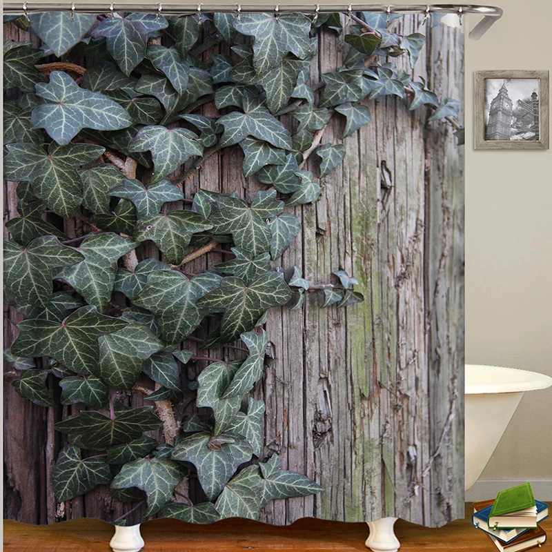 

farmhouse decor shower curtain waterproof bathroom curtain drop shipping creepers bath curtain