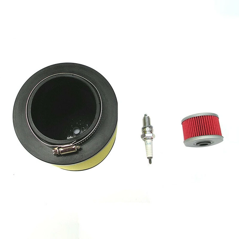 Воздушный фильтр масляный и Свеча зажигания подходит для Honda Rancher 350 Foreman 400 &amp 450 |