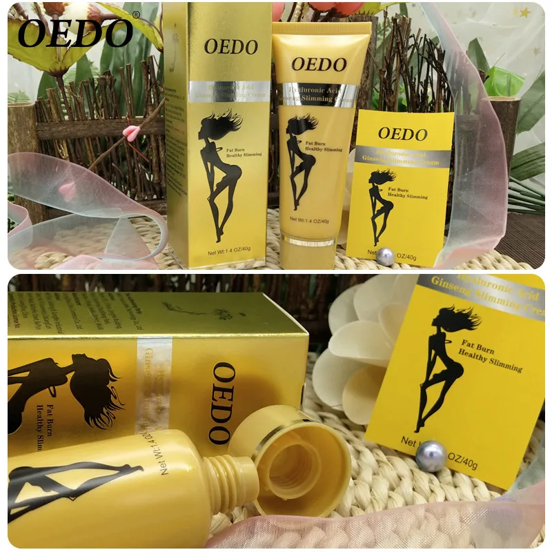 

OEDO Ginseng Body Detoxification Slimming Cream Lose Weight Reduce Fat Cream Create Curve Whitening Massage Cream Firming Body