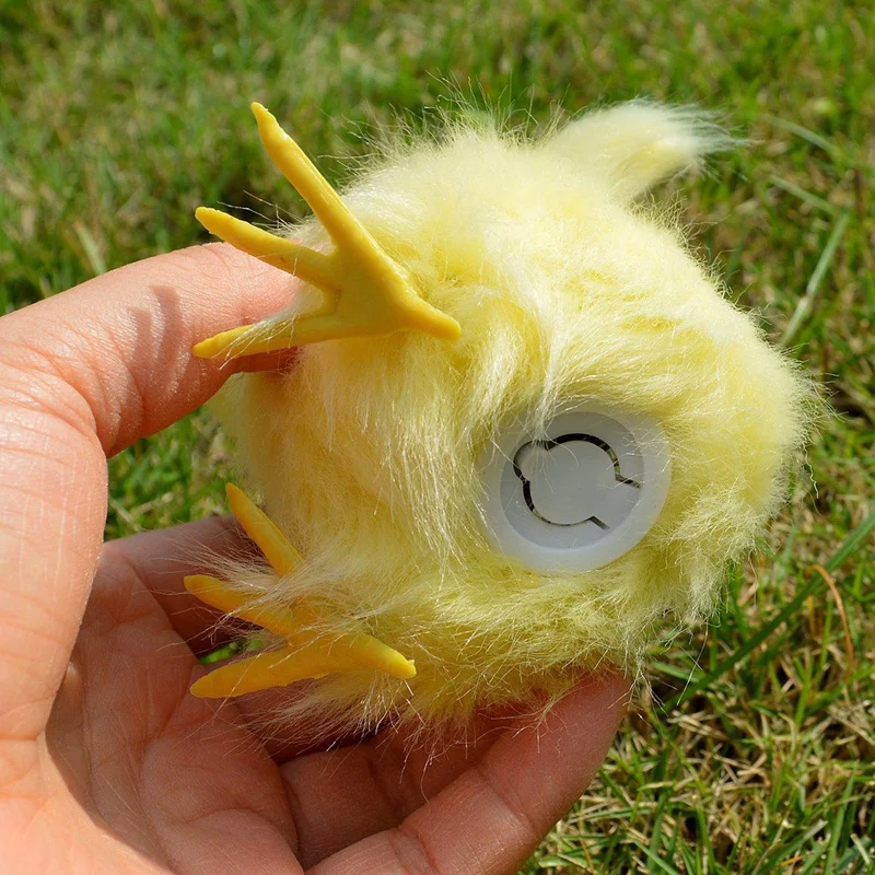 4 шт. жёлтый ребенок Цыпленок реалистичный пушистый фигурка из меха плюшевая