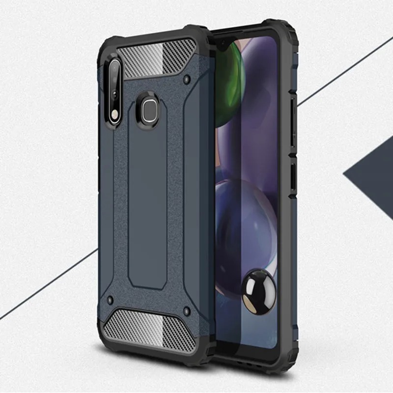 

For Samsung Galaxy A70e Case For Samsung A70e Bumper TPU & PC Armor Protective Back Cover For Samsung Galaxy A70e Phone Cases