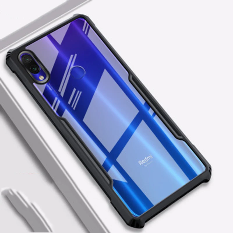 Для Xiaomi Redmi Note 7 Pro 7s ProCase прозрачный противоударный чехол акриловый Бампер Мягкий