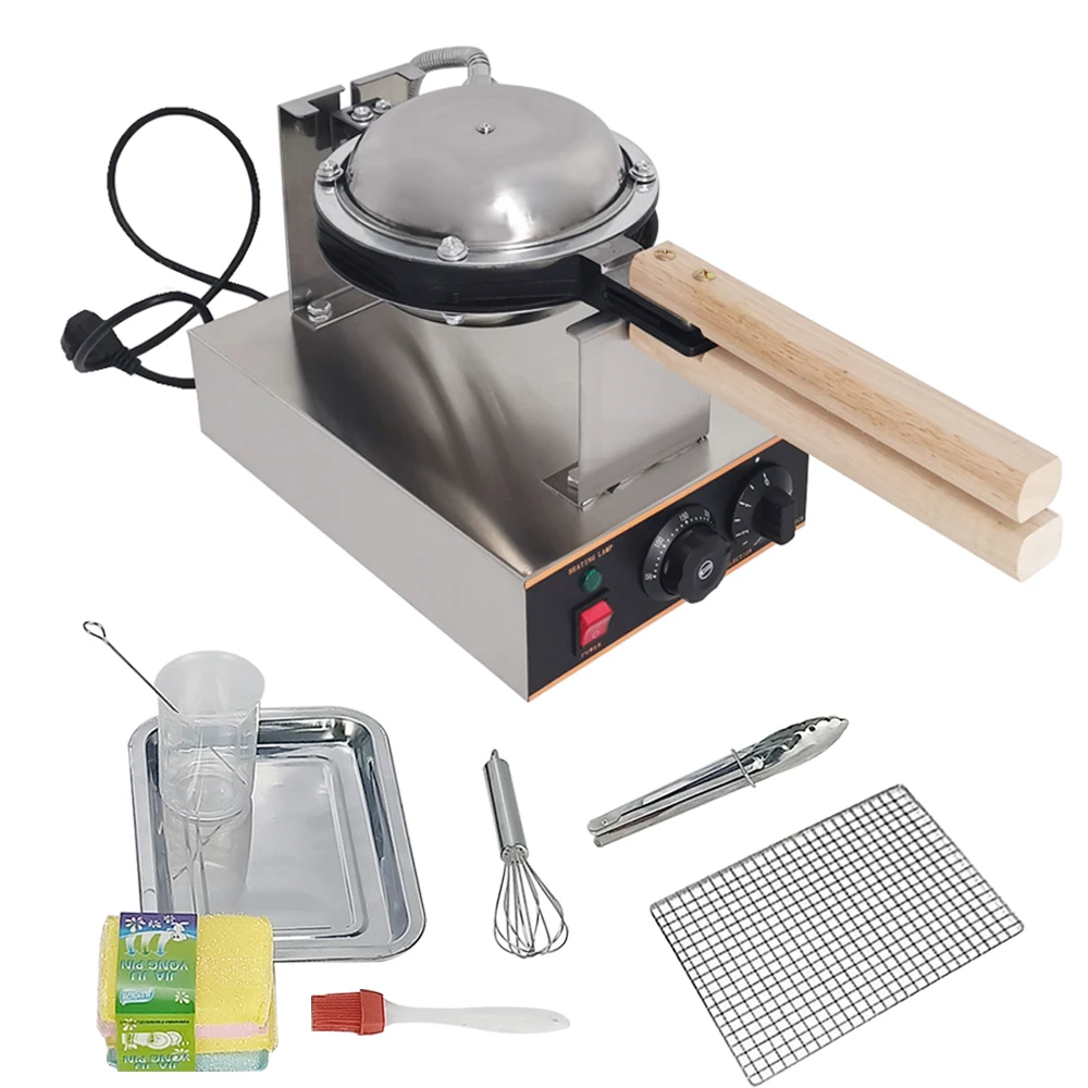 Электрическая вафельница с пузырьками для яиц коммерческая антипригарная