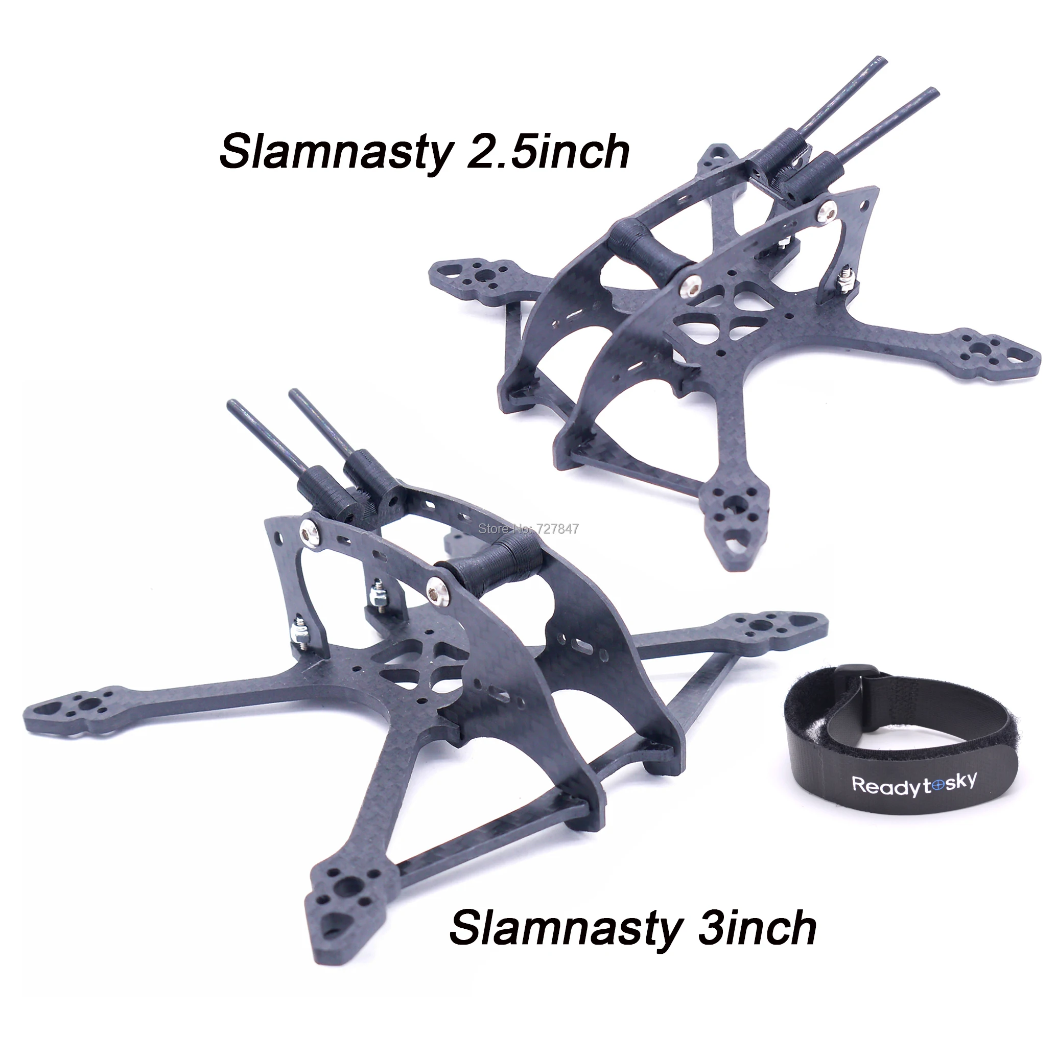 Рамка для квадрокоптера из чистого углеродного волокна гоночного дрона с