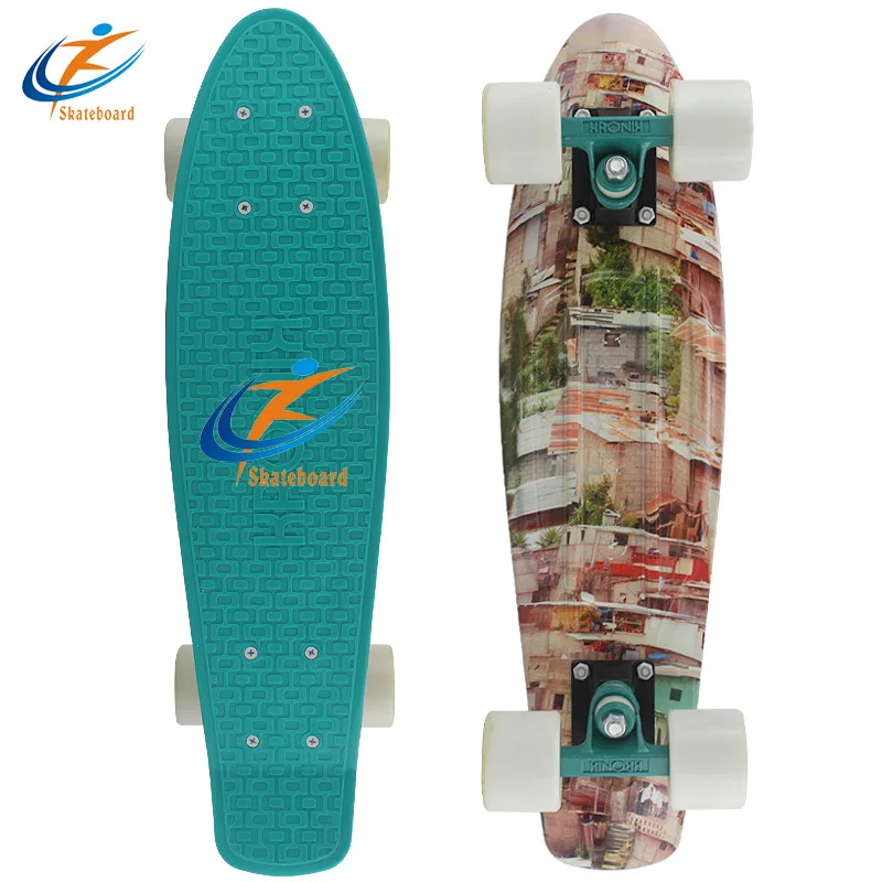 

Short 4 Wheel Surf Land Skateboard Plastic Teenagers Thrasher Skateboards Land Surfboard Gyroroue Skate Board Accessories BI50SB