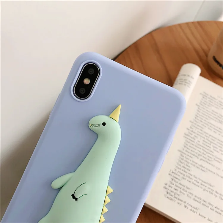 3D Cartoon Dinosaur Candy Case for Xiaomi Redmi K40 K30 K20 S2 Go Y1 Y2 Y3 Poco F1 F2 X2 X3 M2 M3 Coque Chicken Funda TPU Cover | Мобильные