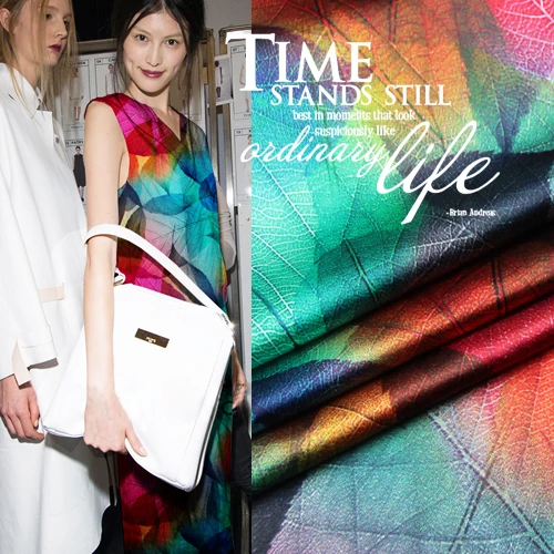 Бесплатная цифровой тяжелые 19 мм шелковый эластичный атлас Ткань Материал