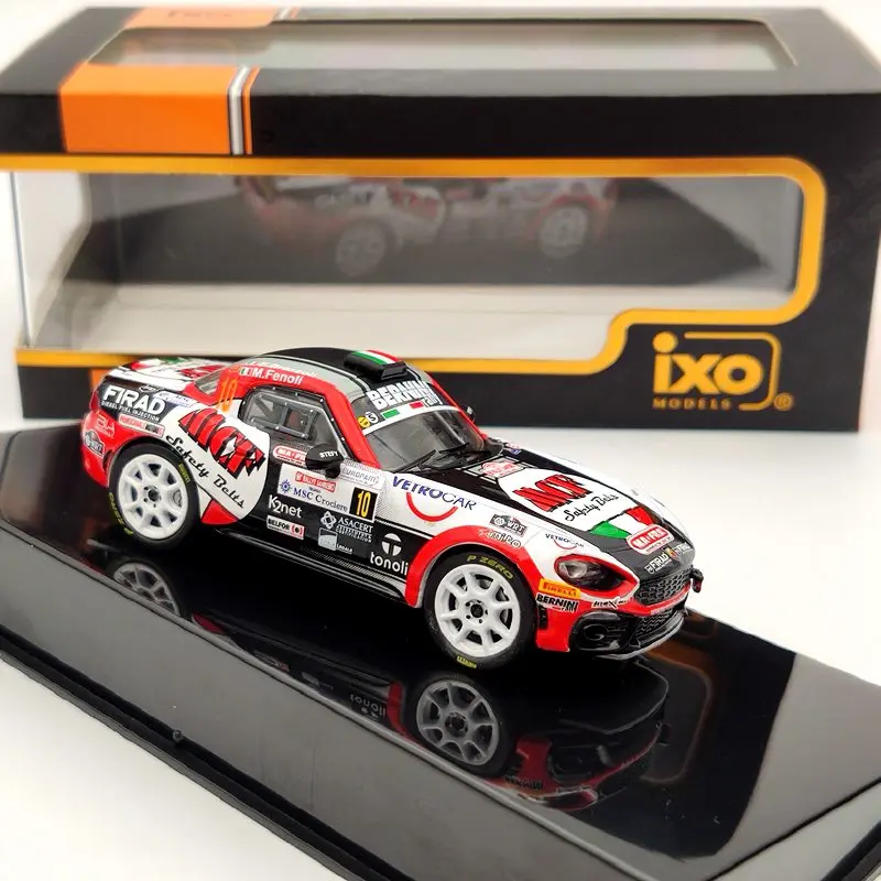 1:43 IXO для FIAT Abarth 124 RGT #10 ралли Санремо 2019 RAM719 литые модели игрушечных