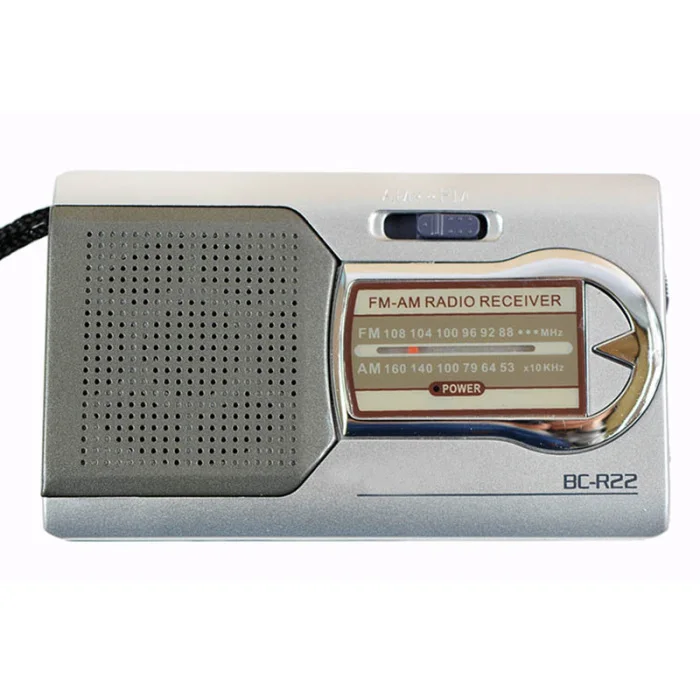 Портативный AM/FM мини-радио с телескопической двойная антенна канал приемник динамик VDX99