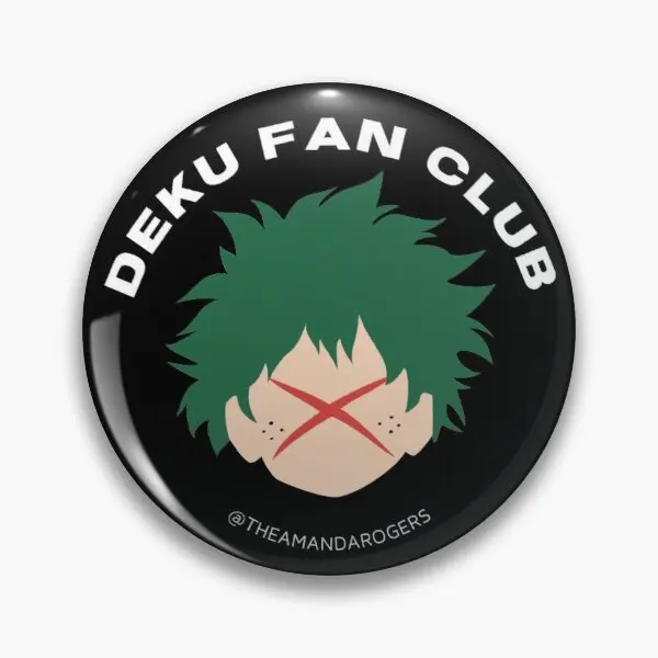 

Deku Fan Club Emblem - Inverted Soft Enamel Pin Metal Hat Collar Fashion Brooch Cute Jewelry Decor Badge Clothes Funny Women