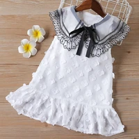 summer dress 2022 girl clothes lace flower princess dress party dress for girls kids clothes infant childrens costume